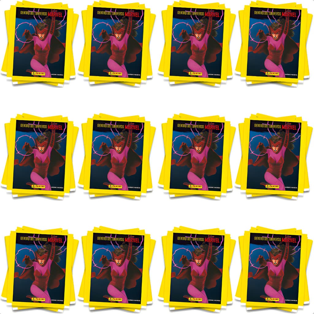 Kit 10 Envelopes De Figurinhas Marvel Comics 2025