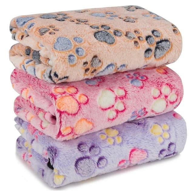 Manta Pet Sortida 70x90cm Para Cães E Gatos