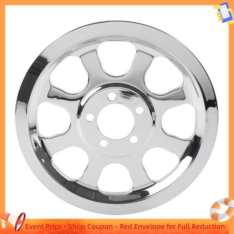 Prosperityusxenia00 1 Peça Tampa Da Polia Externa 70 Dentes Peças De Reposição Para FXST FLST 2000-2006 Cromado