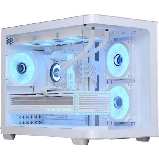 Gabinete Gamer Aerocool ATX P300C Branco Lateral Vidro [F002]