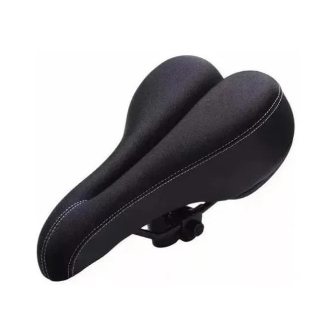 banco selim gts em couro vazado confortável para bicicleta bike mtb speed