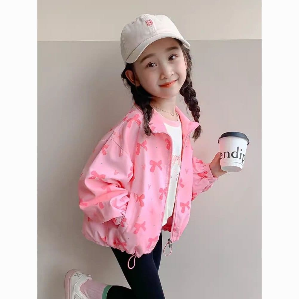 Meninas jaqueta primavera outono estilo fino início do outono bebê menina outono estilo ocidental outono jaqueta roupas 