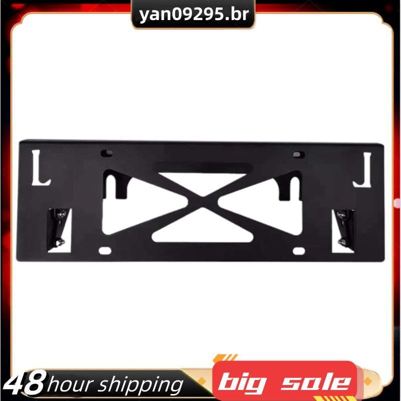 Para Jk Jl Rack De Placa De Licença Frontal Mover Cima E Baixo Com Base Peças De Reposição Acessórios