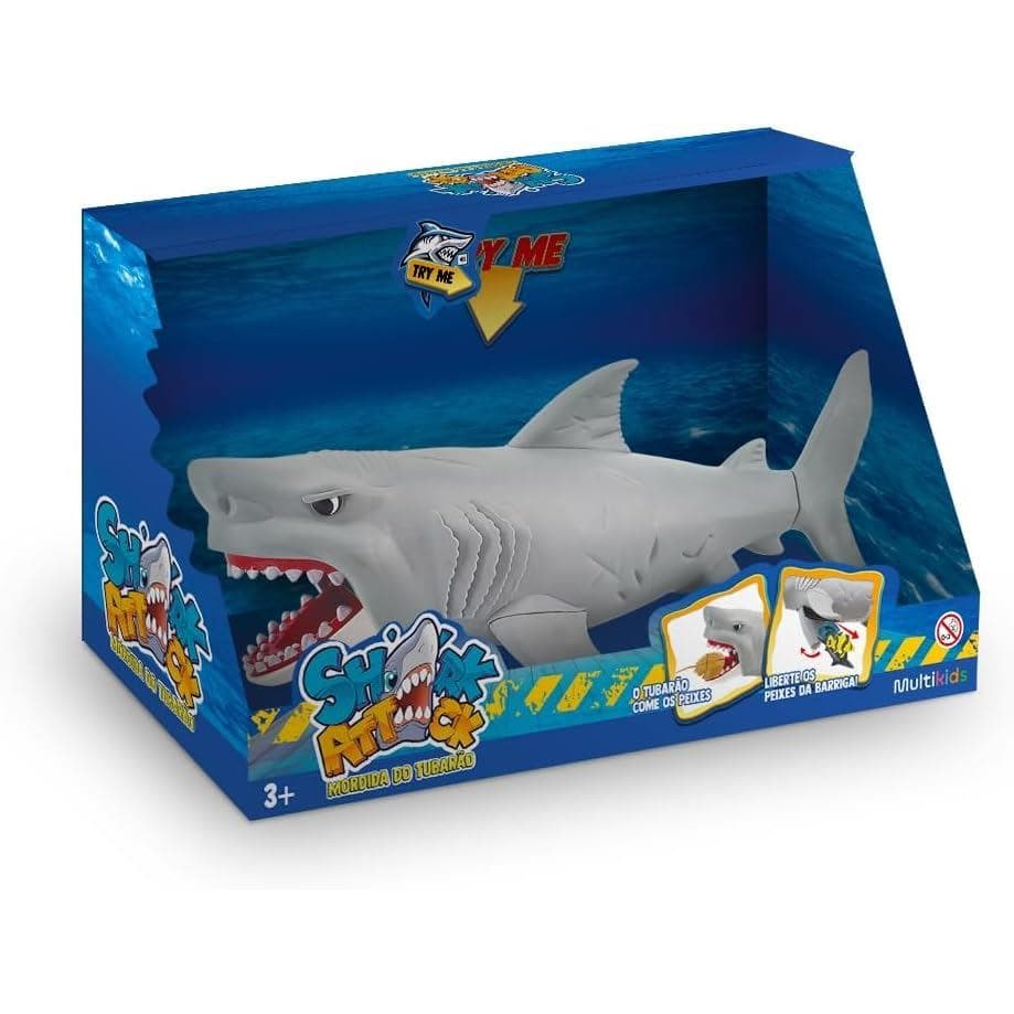 Shark Attack Mordida do Tubarão Com Som Multikids - BR2493