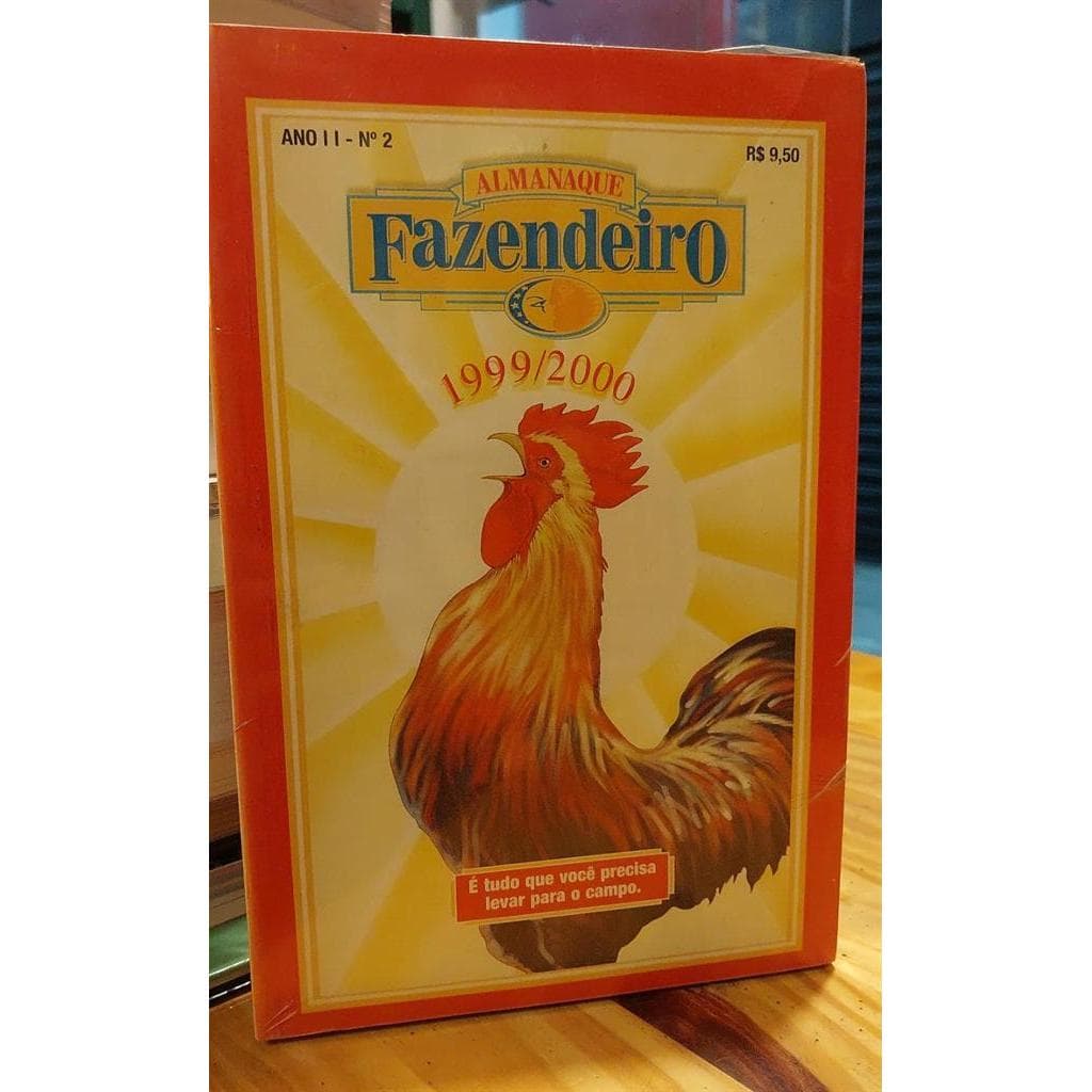 Almanaque Fazendeiro 1999 - 2000 autor s/a