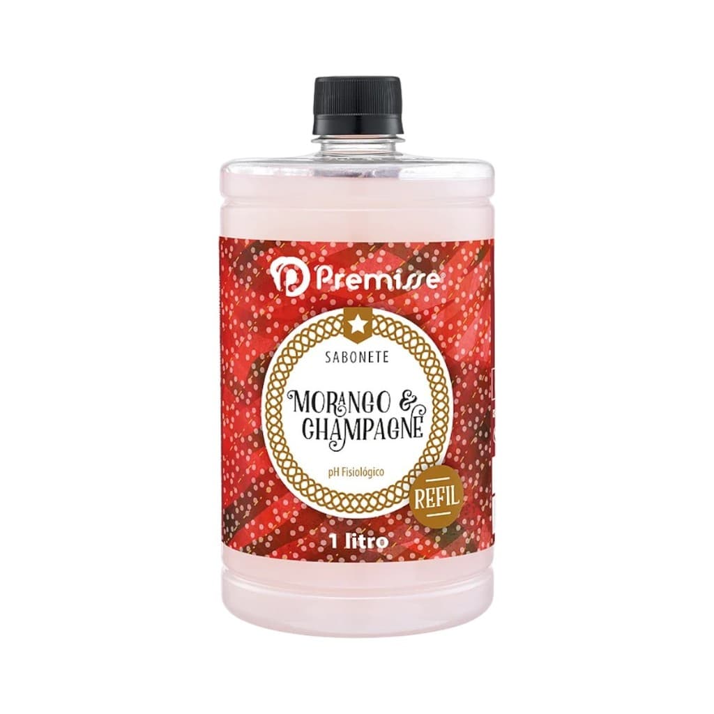 Sabonete Líquido Morango E Champagne 1 Litro - Premisse