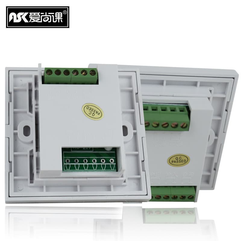 Interruptor de Resistor Fixo Aishangke 802 Interruptor de Volume de Resistor Fixo de Duas Vias Controle de Som Alto-fala