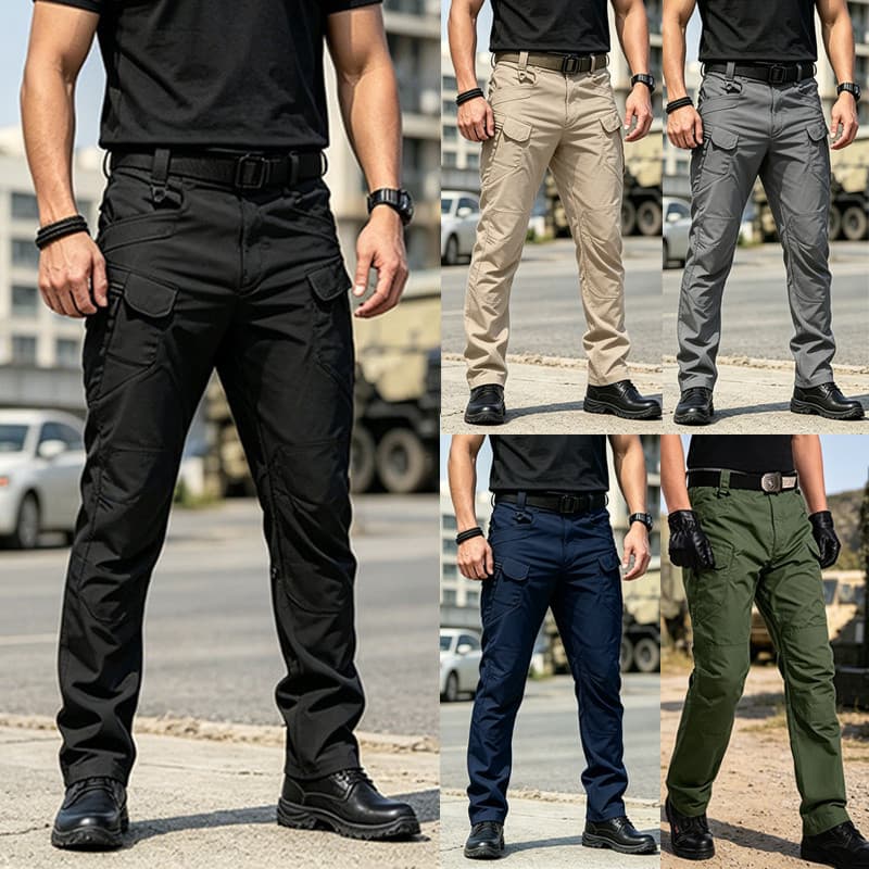 Calça Cargo Tática Masculina – Impermeável e Ideal para Trilhas e Esportes ao Ar Livre