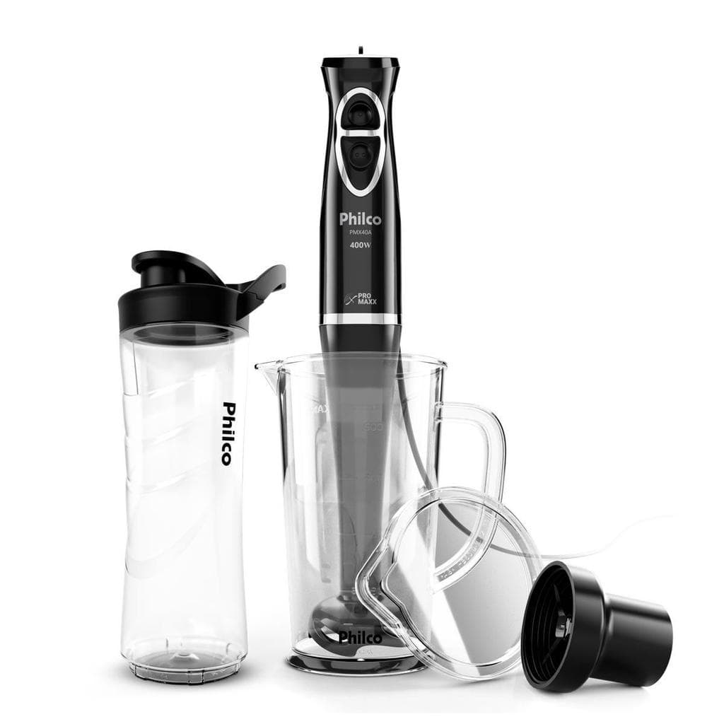 Mixer e Blender Philco 1 Velocidade + Turbo 400W PMX40A