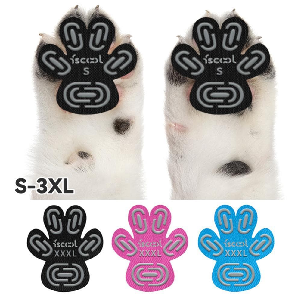 4 Pçs Cão Antiderrapante Pé Remendo Pata Apertos Almofadas De Tração Adesivos De Proteção De Com Adesivo Mais Forte
