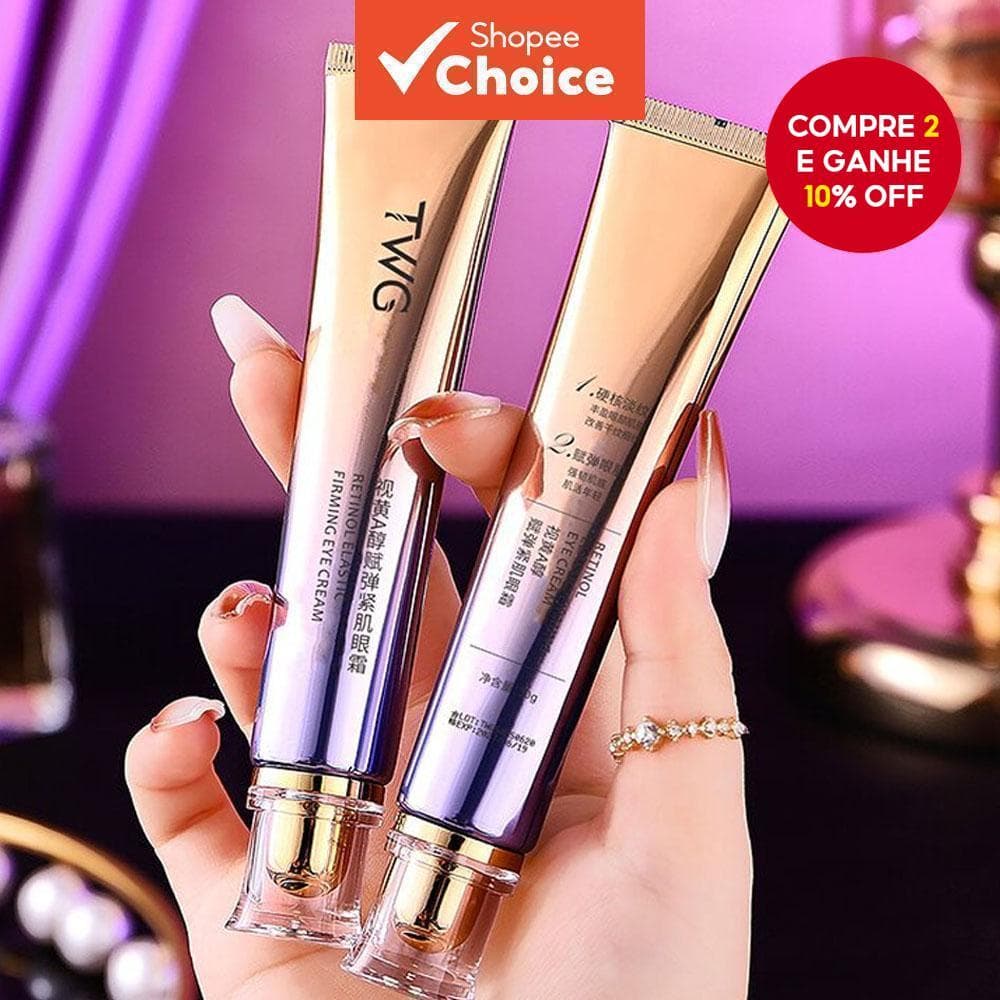 Creme Hidratante E Aperto De Retinol Para Os Olhos