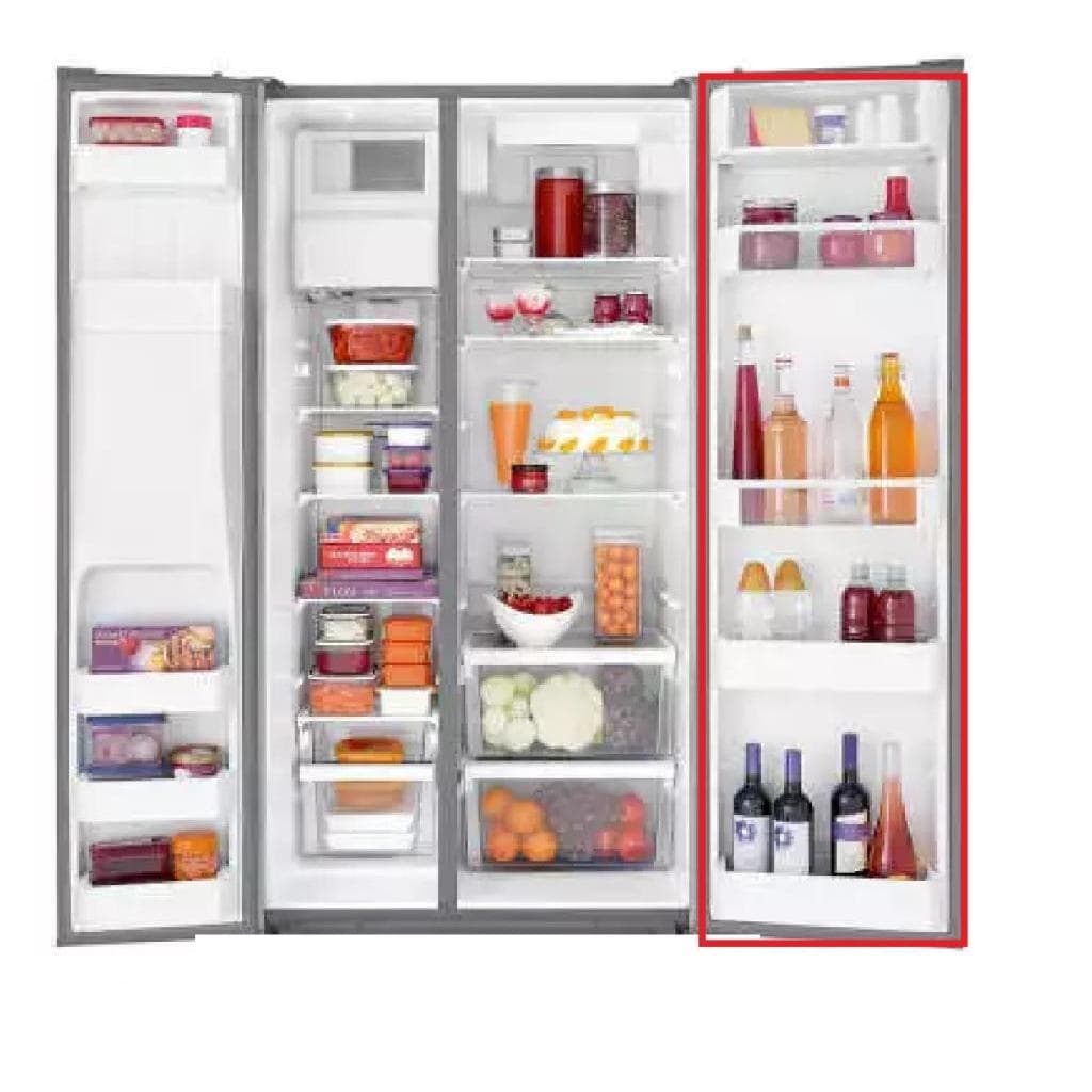 Gaxeta Borracha Geladeira LG Side by Side GM-L277USRH / Medidas: 164x49cm