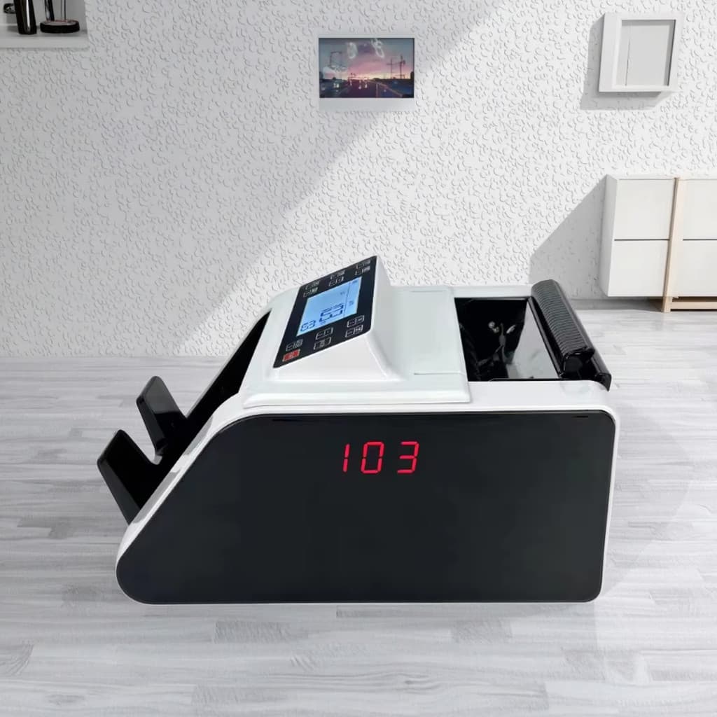 B1002 Mini Contador De Notas Automático Portátil De Qualidade Pesada