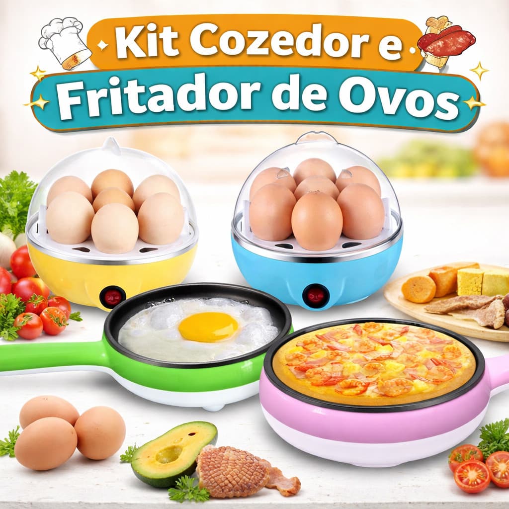 Cozedor de Ovos para Café da Manhã