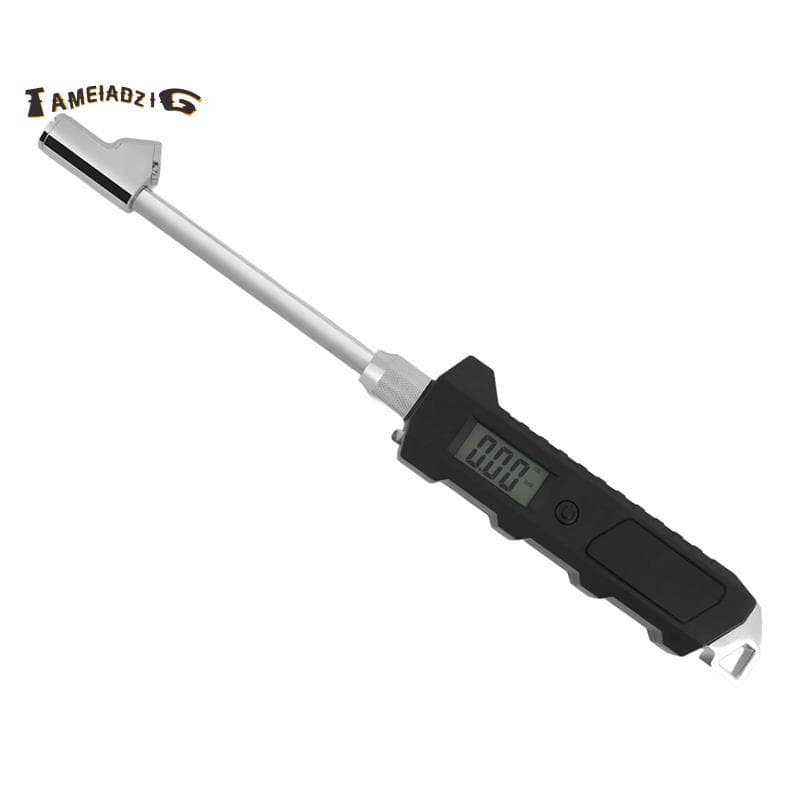 [Entrega Rápida T] Medidor De Pressão De Pneu De Caminhão Resistente Iluminado Com Display LCD Digital Cabeça Dupla