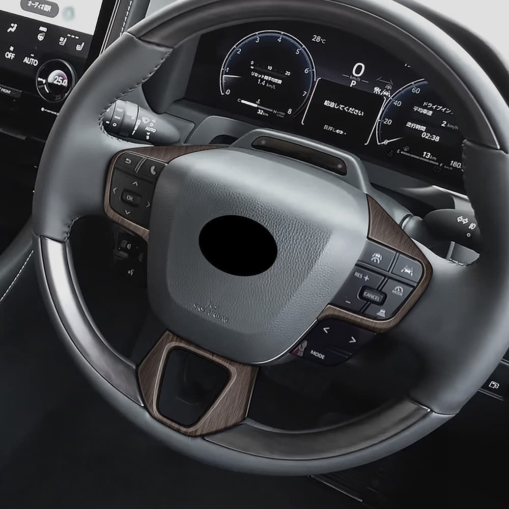 Adequado para 23 ToyotaALPHARD/VELLFIRE40 Series Volante Lantejoulas Elfa Botões Mecânicos Dedicado Fábrica Pronto Estoq