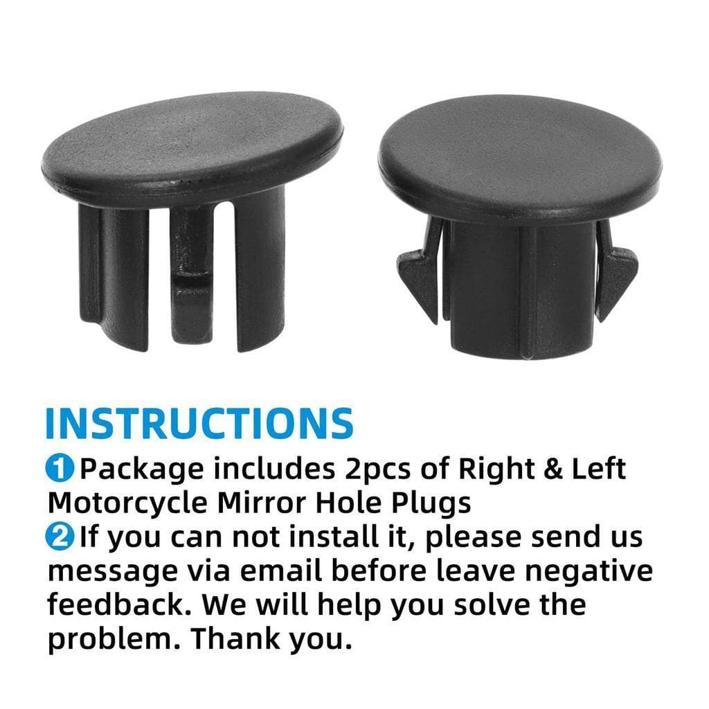 Para TOURING Street Glide CVO 121 1117 FLHXSE FLHX Modelos 2023 2024 Carenagem Interna Espelho Buraco Plugues Acessório 