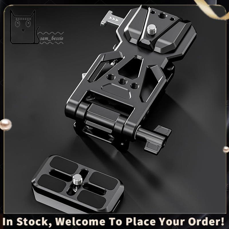 Para RS4 RS3 Cardan Dobrável V Montagem Placa De Bateria DSLR Câmera Equipamento Vídeo Gaiola