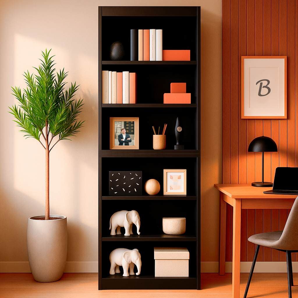 Armário Estante Livreiro Modular Bipartido Multiuso