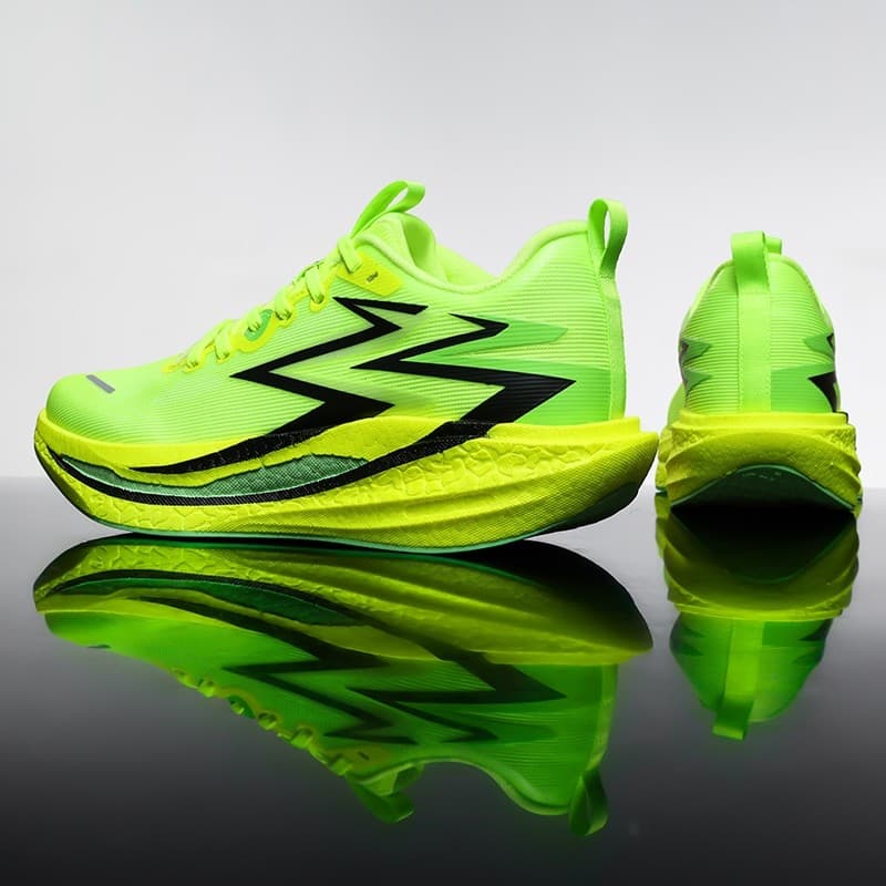 Tênis De Corrida Masculino Placa De Carbono Maratona Recuperação Estável Resistente Ao Desgaste