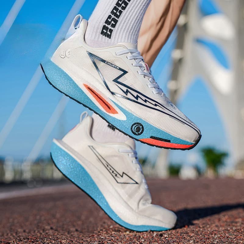 Novos Tênis De Corrida Profissionais Com Placa De Carbono , Calçados Esportivos Respiráveis