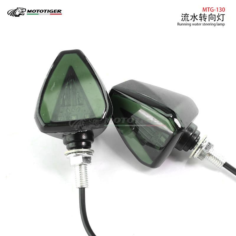 Motocicleta 12V sinal de volta pequeno macaco LED sinal de volta horizonte modificação acessórios fora de estrada veícul