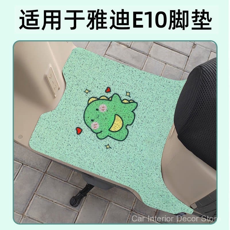 Adequado para pedais Yadi E10, especializado para veículos elétricos, tapetes para os pés Crown Energy Exploration, peda