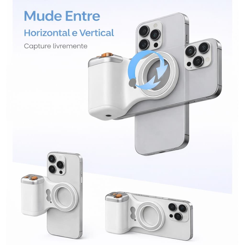 Alça Magnetic Premium Edition Celular Grip Fotografia Anti Queda