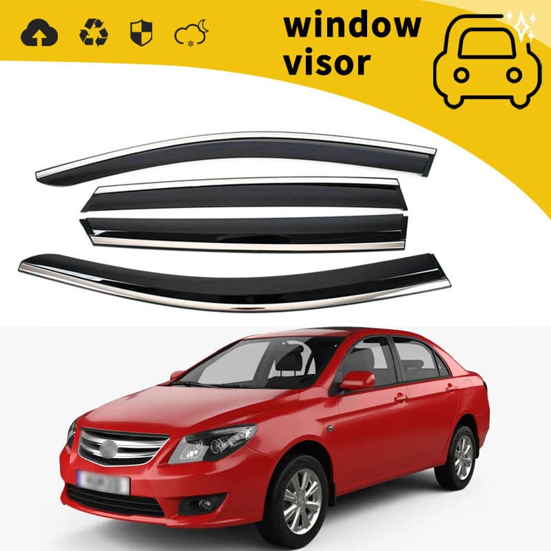 Adequado para 10 tipos Biadi L3 M6 porta bloco de chuva janela chuva sobrancelha chuva defletor decoração modificada