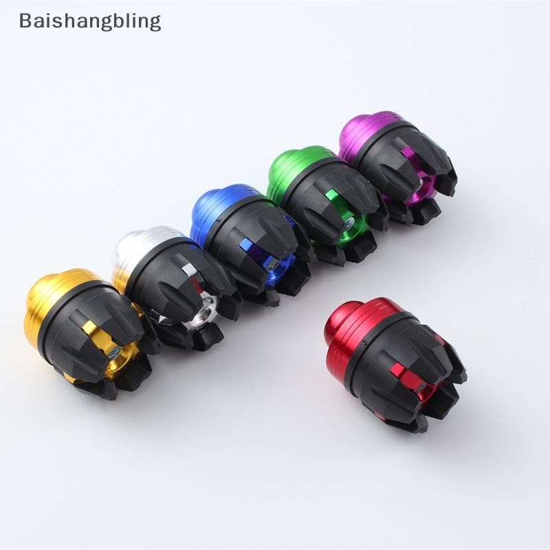 Bsbl 2 Pçs Universal Motocicleta Crash Protector De Alumínio Garfo Dianteiro Protetor Moto Roda Proteção Cap Slider BL