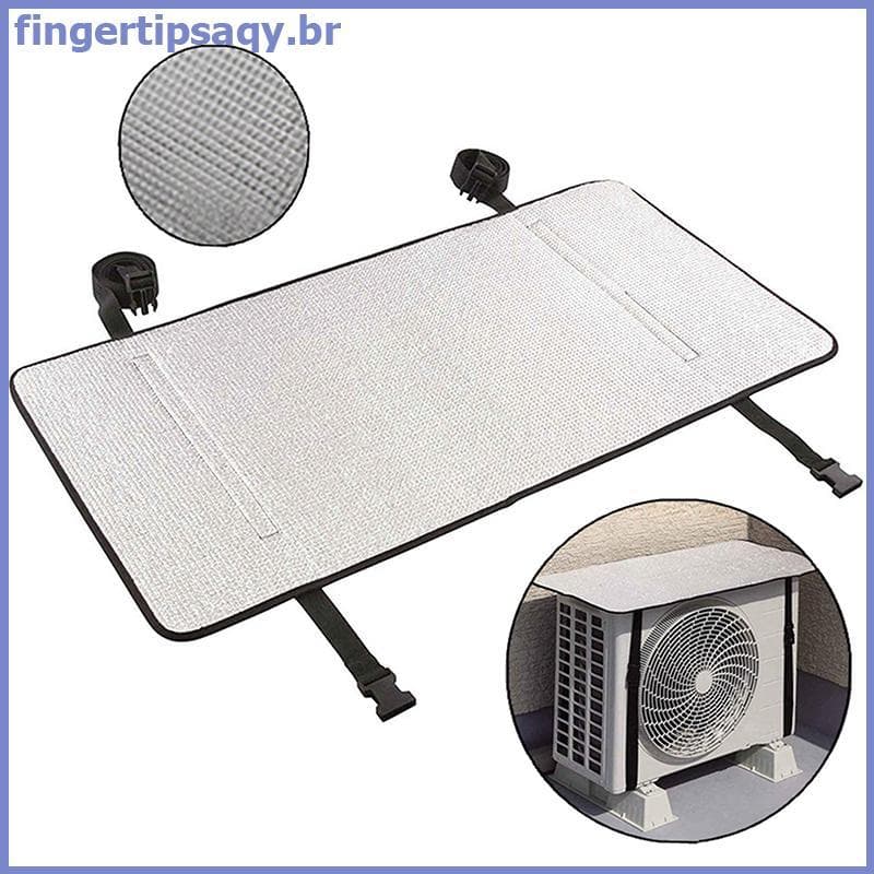 FINGE Capa De Ar Condicionado À Prova De Chuva Ao Livre Impermeável Anti-Poeira Neve Limpeza Manter Ferramentas ,