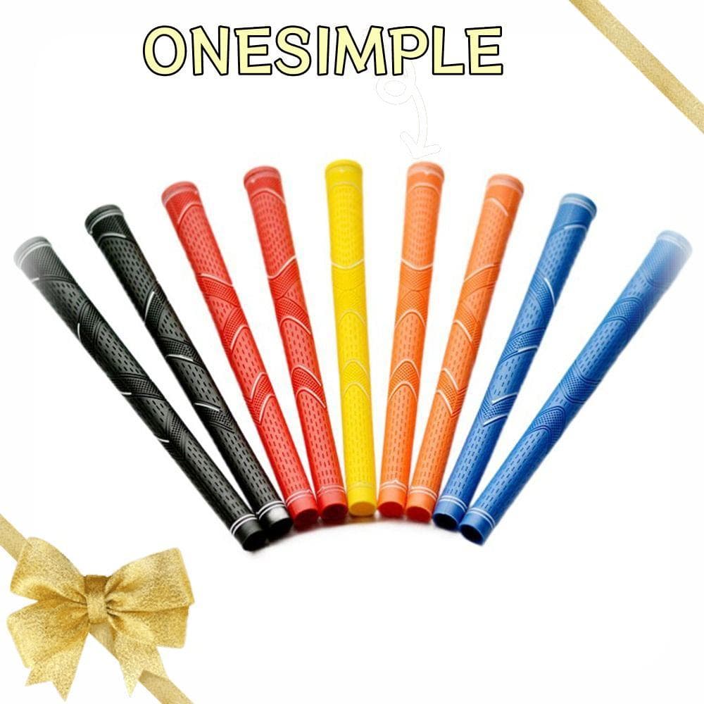 Punhos Para Tacos De Golfe OS , Punho De Múltiplas Cores De Tamanho Médio Padrão , Manga De Borracha Resistente Ao Desga