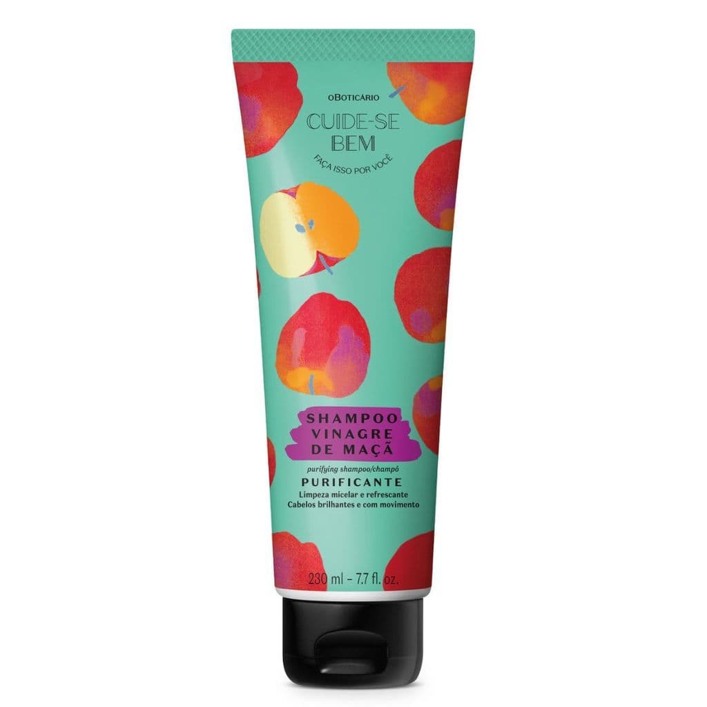 Shampoo Cuide-se Bem Feira Vinagre De Maçã 230ml O Boticário