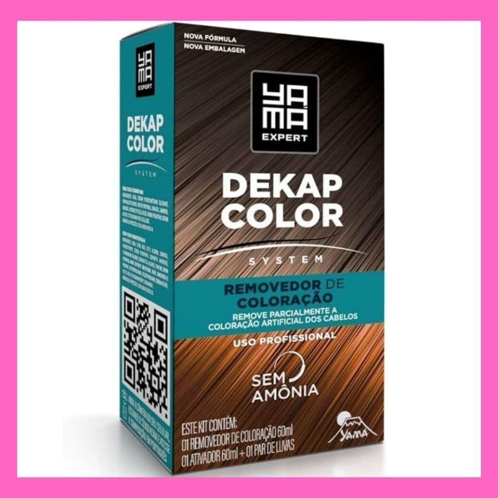 Yamá Dekapcolor System Removedor de Coloração - 120ml