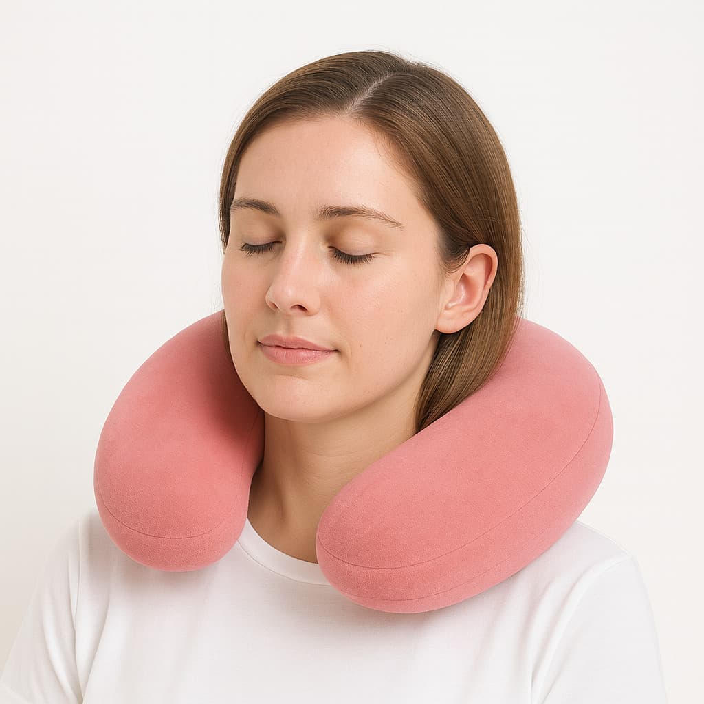 Kit 1 ao 10 Almofada De Pescoço travesseiro De Viagem confortável e macio Uso Adulto