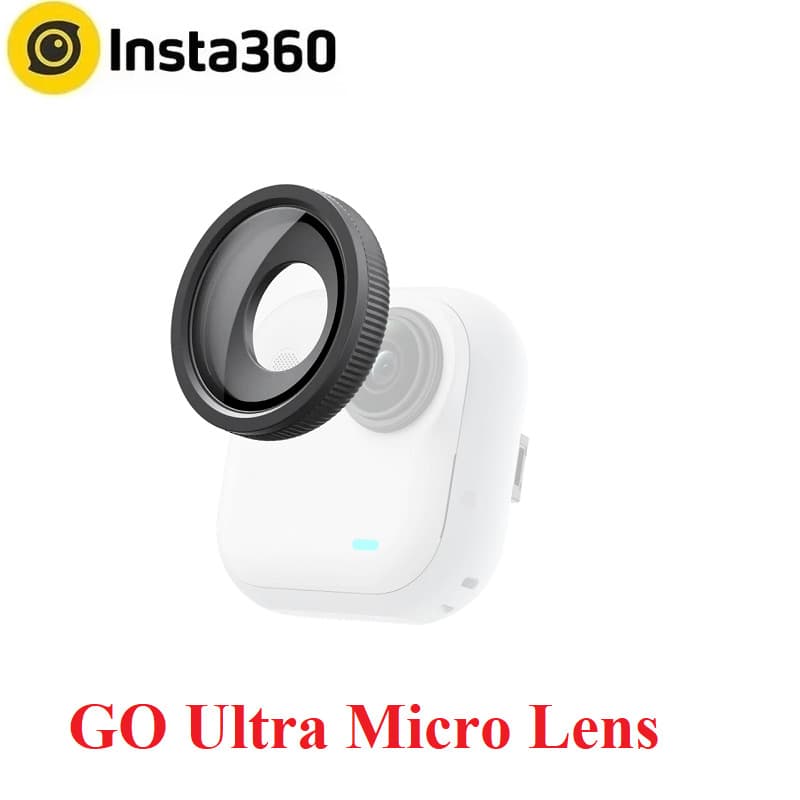 Insta360 go ultra Micro Lente 9.8g Leve Para Insta 360 Acessórios Originais
