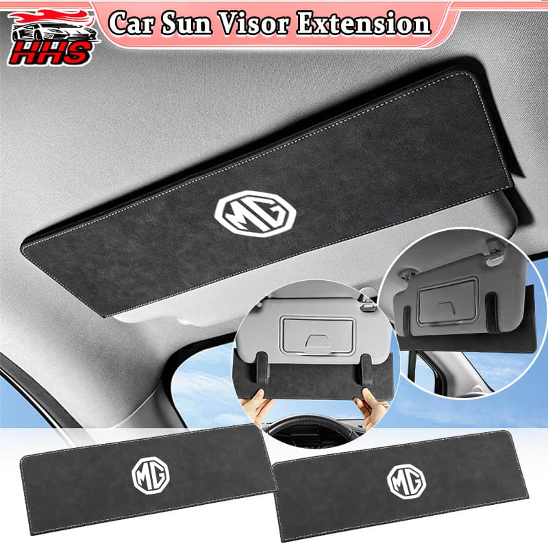 [Estoque Pronto] MG Extensor De Viseira Solar Para Carro Segurança De Alta Qualidade Anti Reflexo-Luz Uv Acessórios 3 5 