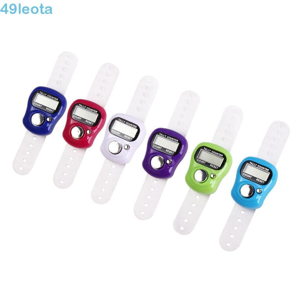LEOTA Contador De Linha De Tricô , Eletrônico Portátil De Anel De Dedo , Mini Contadores De Curso Digital