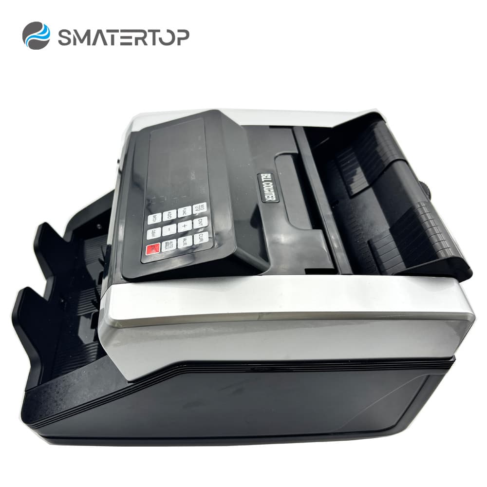 Máquina Contadora De Contas Modelo 800 Inteligente De Alta Qualidade UV/MG/IR-Aceita Software De Contagem De Dinheiro US