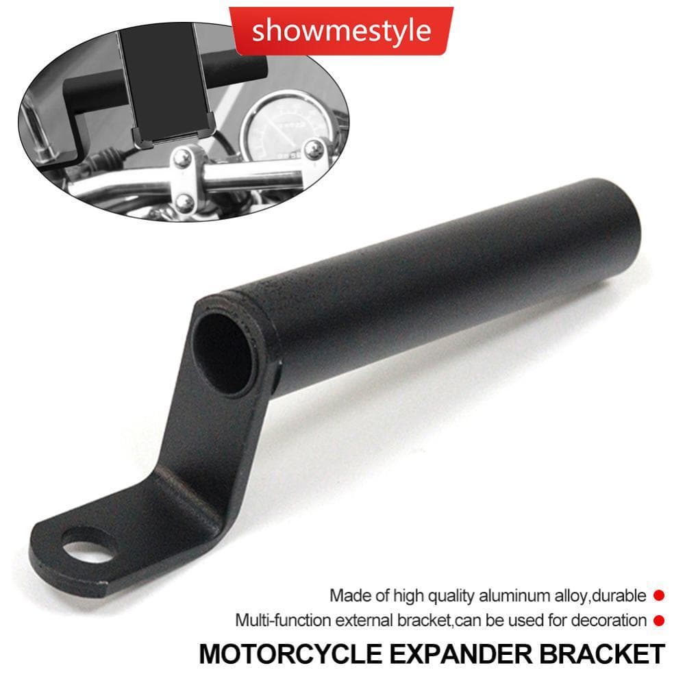 SMS Motocicleta Bicicleta Espelhos Retrovisores Adaptador Titular Riser Base Extensor Suporte De Montagem Acessórios O6R