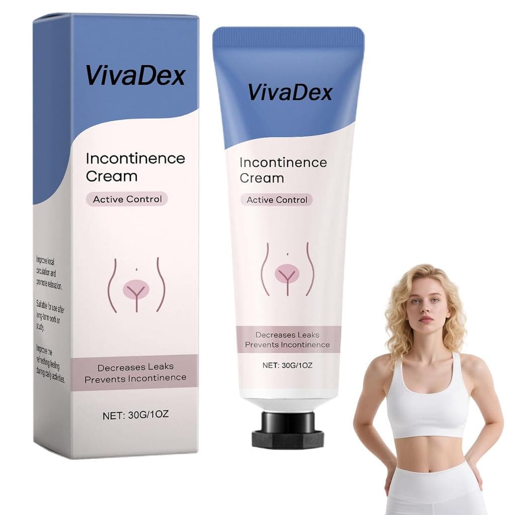 Creme para Incontinência VivaDex para Mulheres, Protetor de Pele para Incontinência 2026, Creme VivaDex com Fórmula Natu