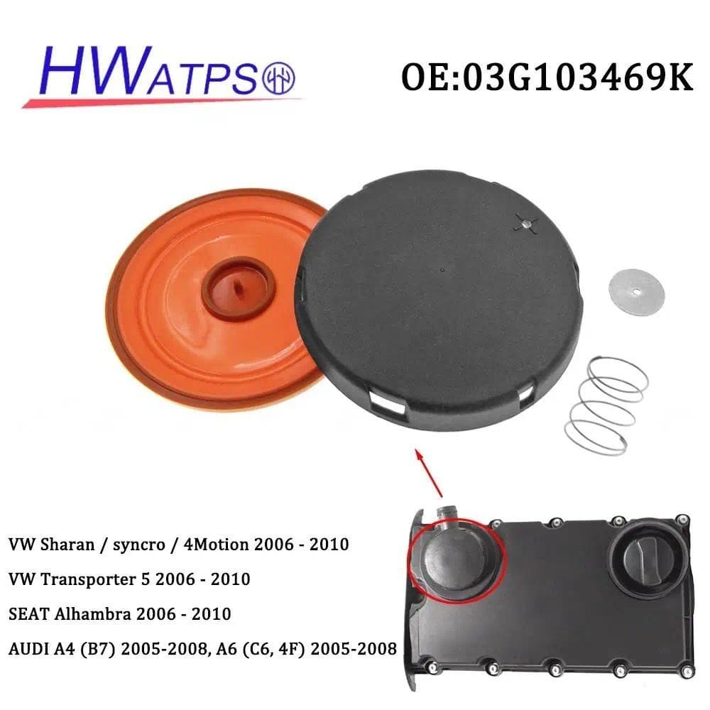 Para VW Sharan Transporter 5 Audi A4 A6 Assento Alhambra Nova Tampa Da Válvula Do Motor Rocker Capa Junta 03G103469K 03G
