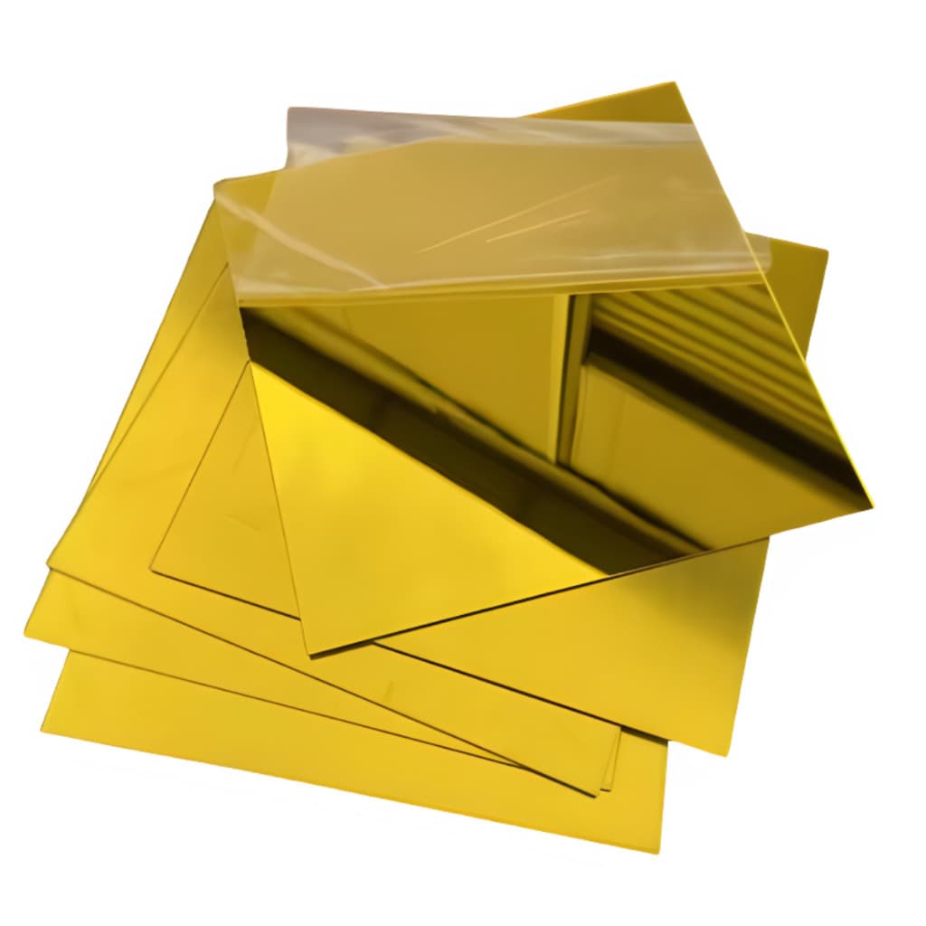 Placa Chapa Acrílico Espelhado 30cm X 30cm X 2mm Para Corte a Laser Decor