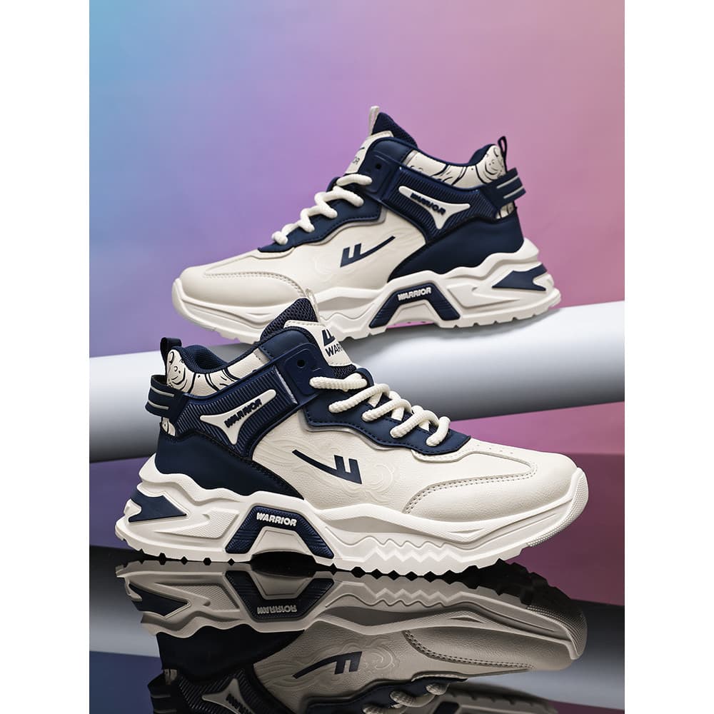 Puxar para trás sapatos masculinos sapatos esportivos primavera juventude antiderrapante absorção de choque tênis de bas