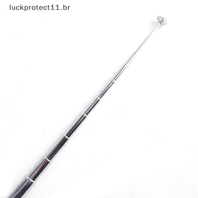 LTBR 120cm 10 Seções De Aço Inoxidável Haste Telescópica Antena FM AM Rádio Super Sinal ~