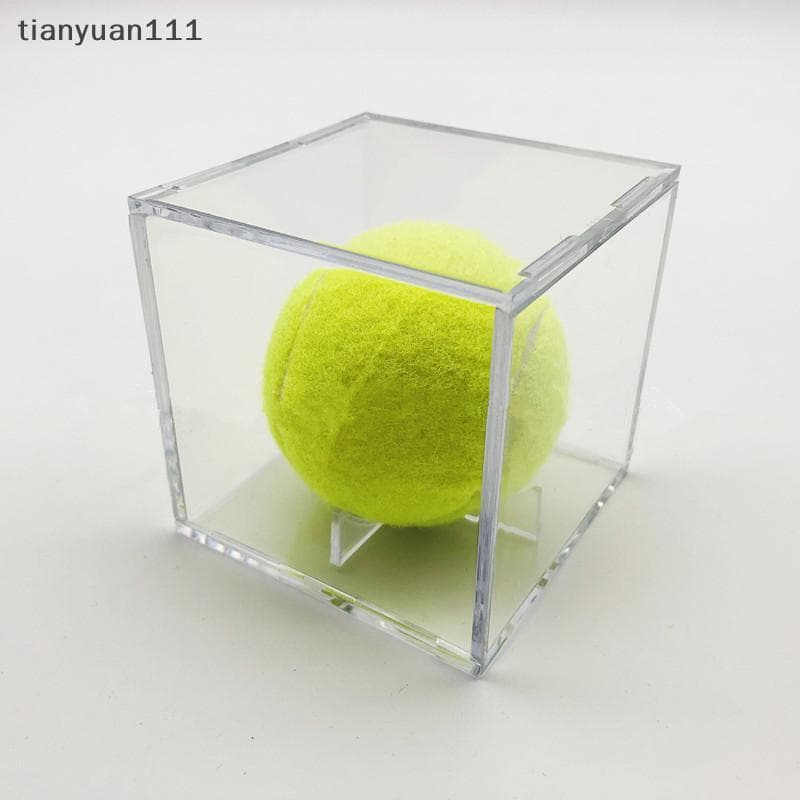 tianyuan111 1pc Caixa De Acrílico De Beisebol 80 * Transparente Coleta De Armazenamento Exibição De Bola De Golfe Bem