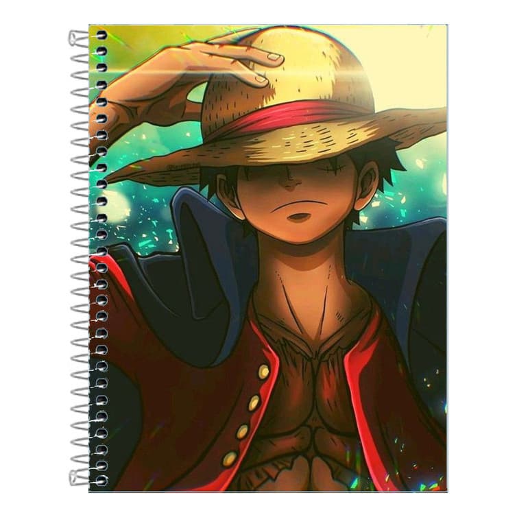Caderno     One Piece 10 Matérias