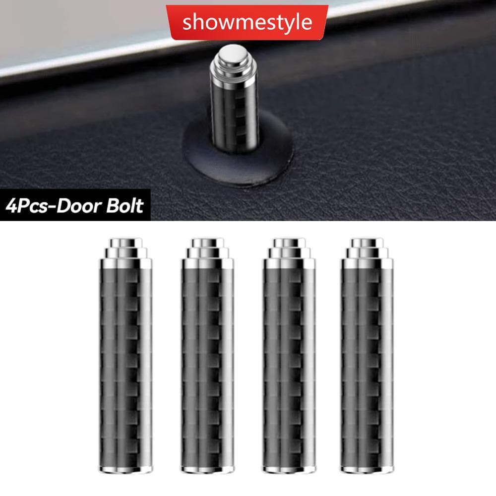 SMS 4 Unidades De Fibra De Carbono Para Porta De Carro , Parafuso De Elevação , Guarnições Mercedes Benz Ace CLA GLA GLK