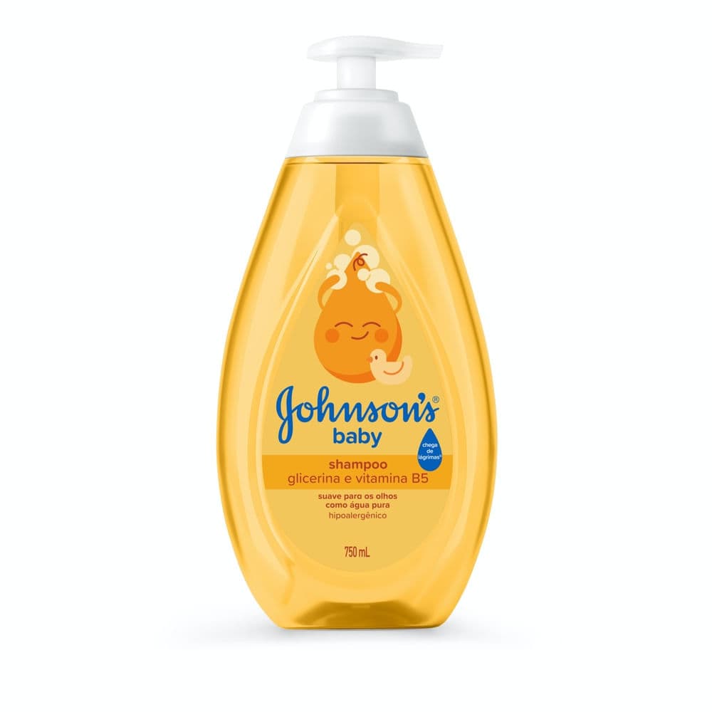 Shampoo para Bebê Johnson's Baby de Glicerina 750ml