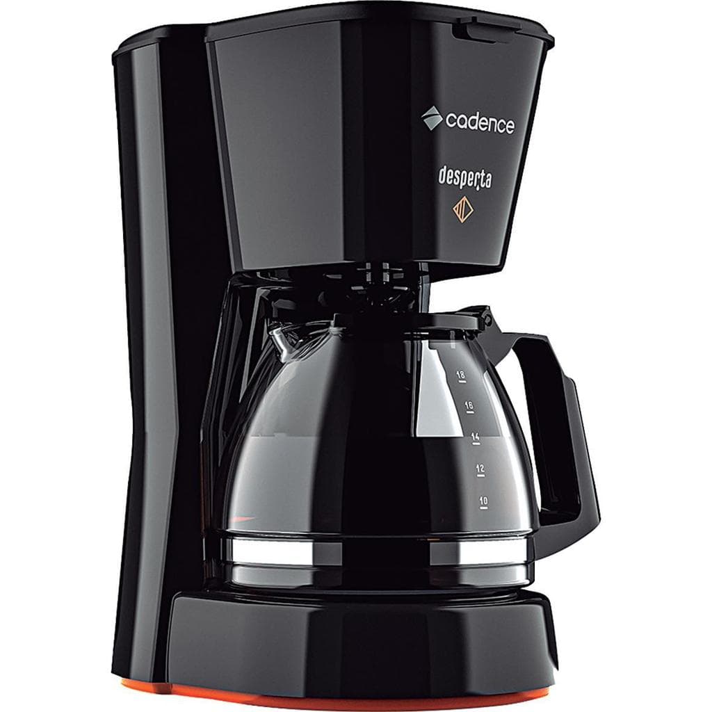 Cafeteira 18 Xícaras Cadence Desperta Contrast CAF338 Preta 127V